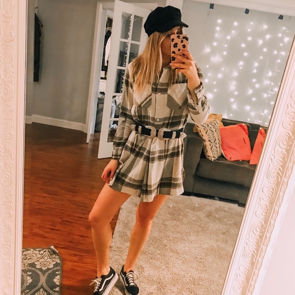 Old Navy Dresses & Skirts - OLD NAVY PLAID DRESS